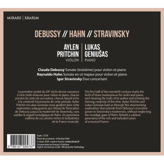 DEBUSSY - Pritchin - Sonate pour violon et piano en sol mineur L.140..